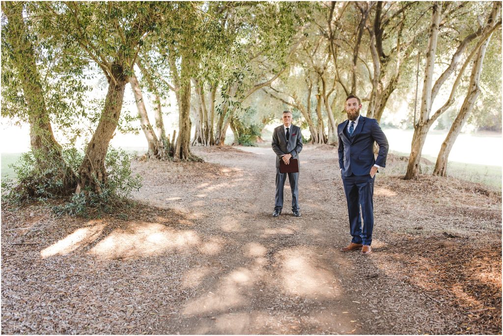 Olive Tree Grove Intimate Elopement. Photographed by California Photographer, Ashley Carlascio Photography.