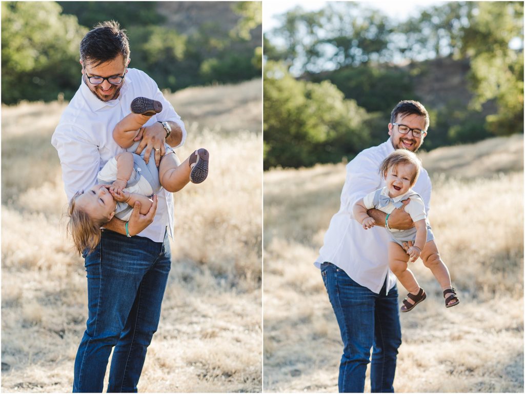 One Year Birthday and Family Session at Shell Ridge with Ashley Carlascio Photography.