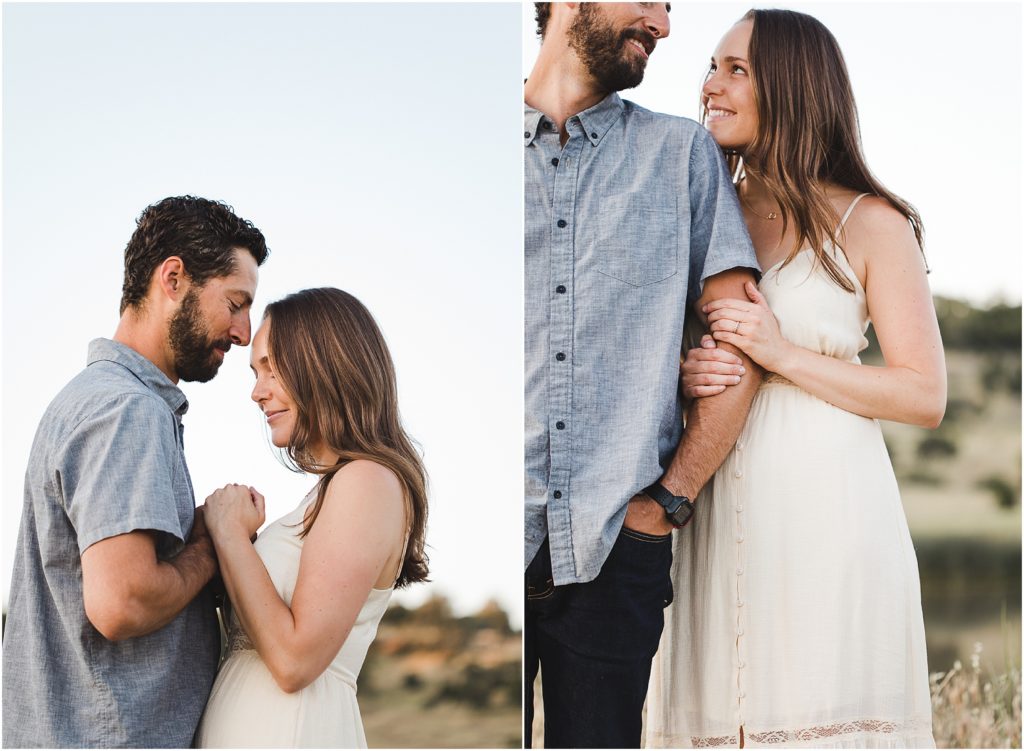 Date Night Inspired Engagement Session with Bikes by Ashley Carlascio Photography.