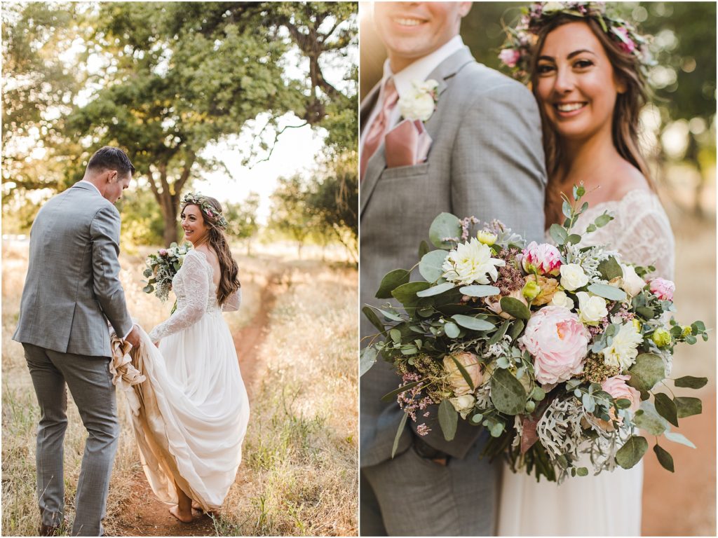 Upper Bidwell Park Wedding by California Photographer Ashley Carlascio Photography.