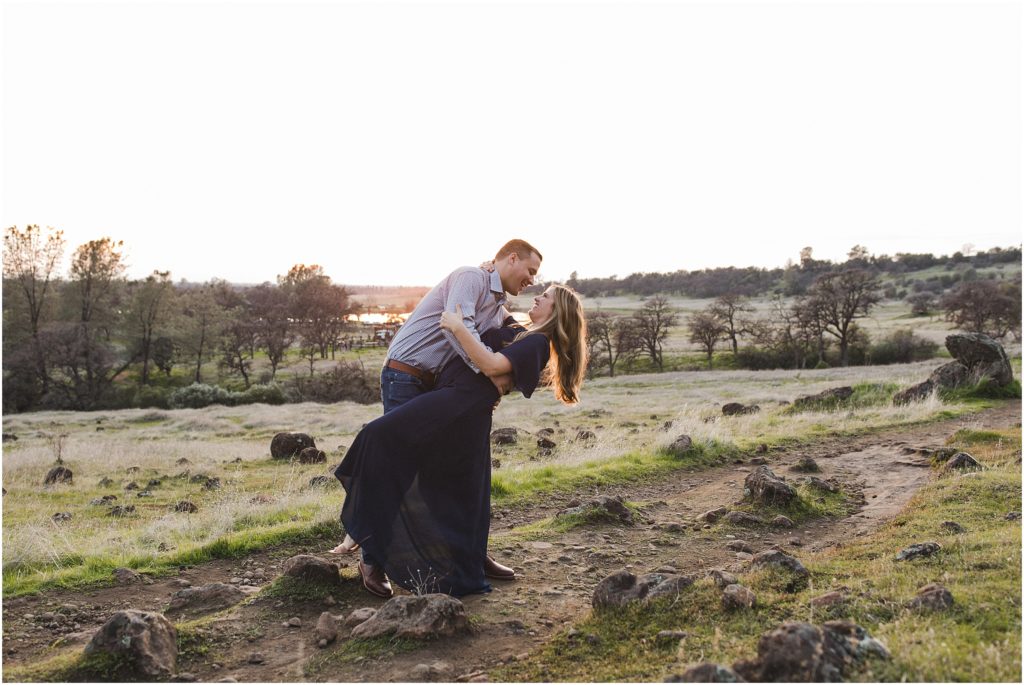 Downtown Chico and Bidwell Park Engagement Session by Ashley Carlascio Photography.