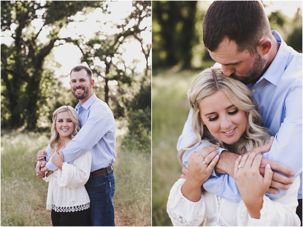 Romantic engagement photos in Upper Park by Ashley Carlascio Photography, Bay Area California wedding and portrait photographer.