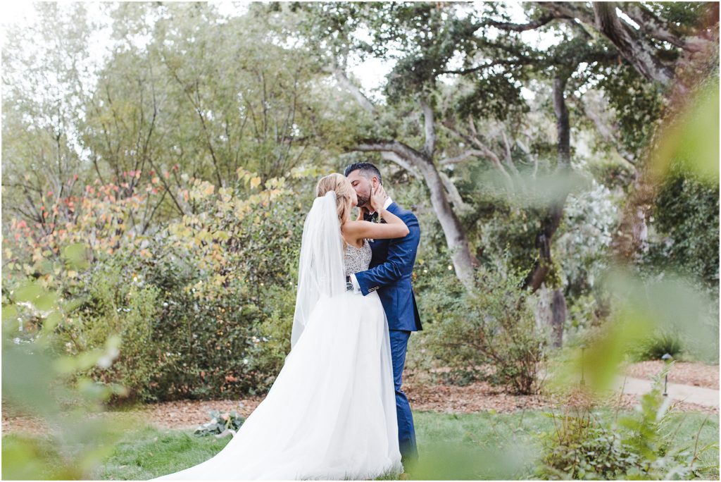 An elegant outdoor wedding with chic details, a romantic color palette at Gardner Ranch by Ashley Carlascio Photography.