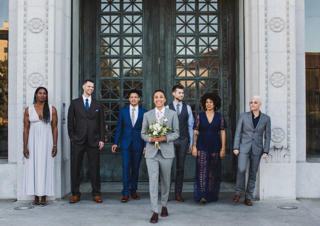 LGBTQ+ wedding in Clarendon Berkeley, California by Ashley Carlascio Photography.