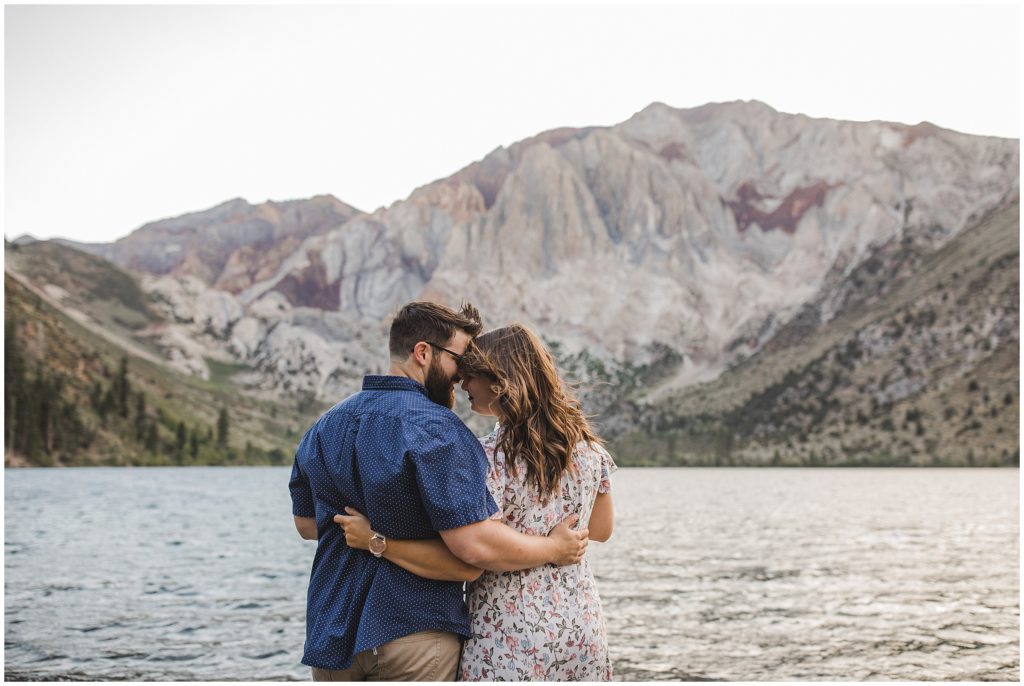 Romantic engagement session in a national park by Ashley Carlascio Photography.