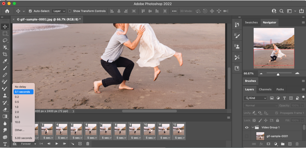 How to Make an Animated GIF in Photoshop - 42West, Adorama