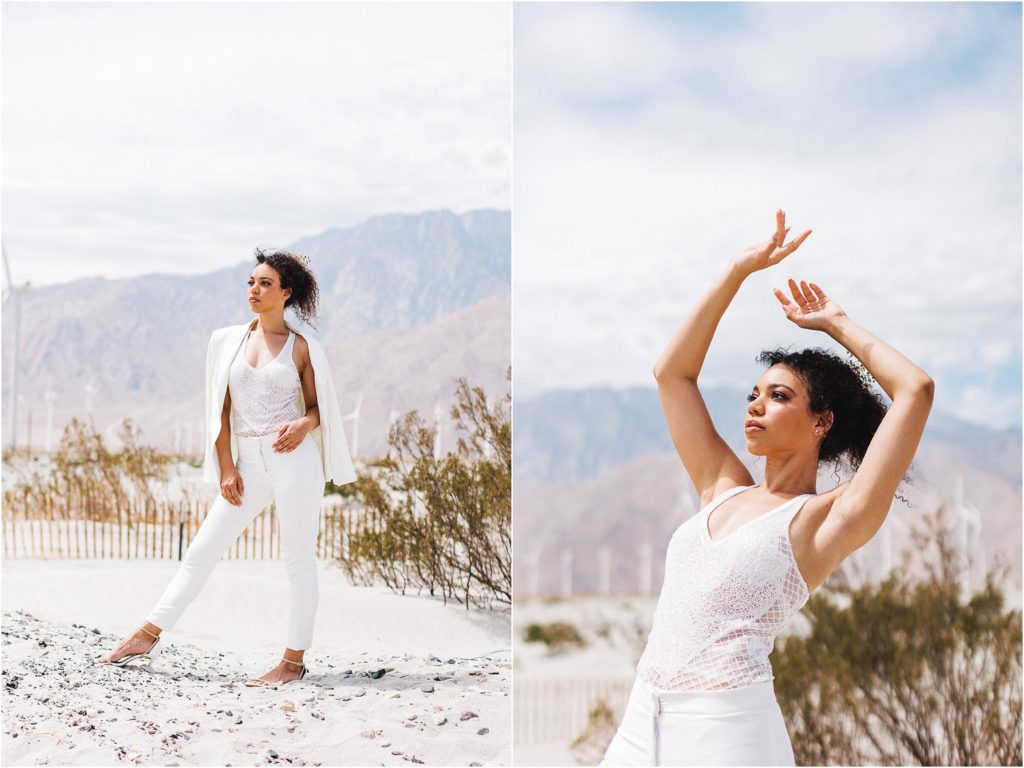 Editorial Bridal Shoot in the Palm Springs Desert