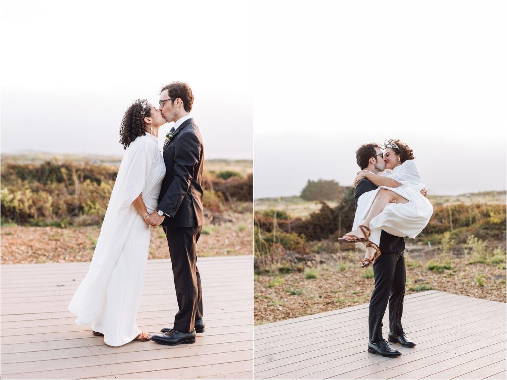 Coastal Wedding at Costanoa Lodge in Pescadero, CA | Rachel + Tommy