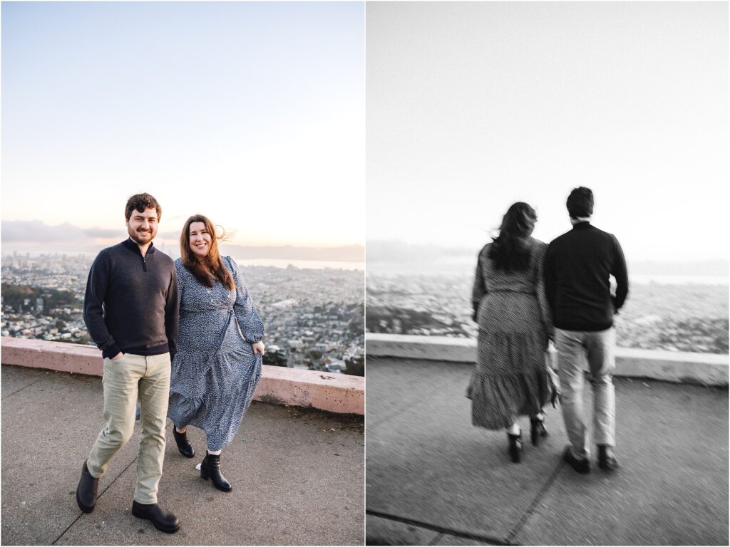 Engagement Session at Twin Peaks, San Francisco | Jessie + Ezra