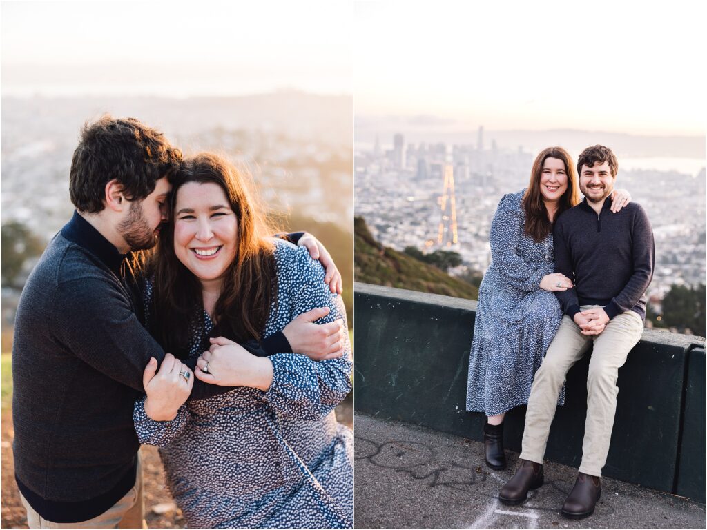Engagement Session at Twin Peaks, San Francisco | Jessie + Ezra