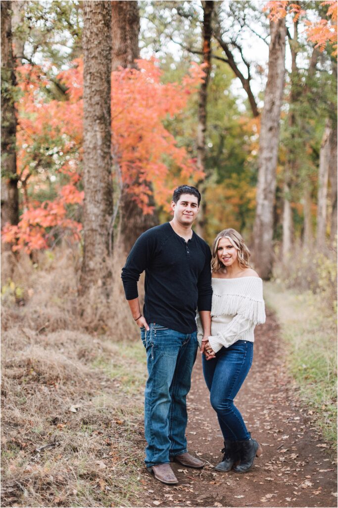 Engagement Session in the Fall at Bidwell Park Chico, CA | Zoe + Nick