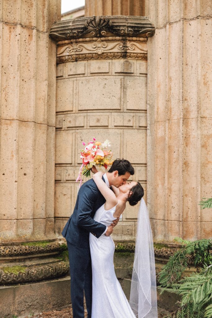 Colorful Bauhaus Design San Francisco Wedding at the Palace of Fine Arts & Fort Mason | Emily + Louis