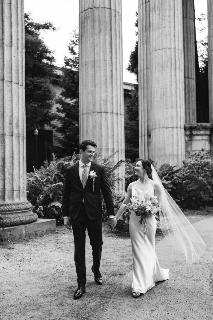 Colorful Bauhaus Design San Francisco Wedding at the Palace of Fine Arts & Fort Mason | Emily + Louis