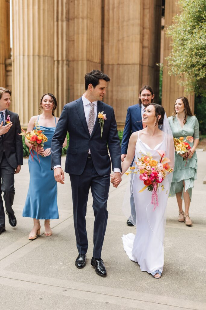 Colorful Bauhaus Design San Francisco Wedding at the Palace of Fine Arts & Fort Mason | Emily + Louis