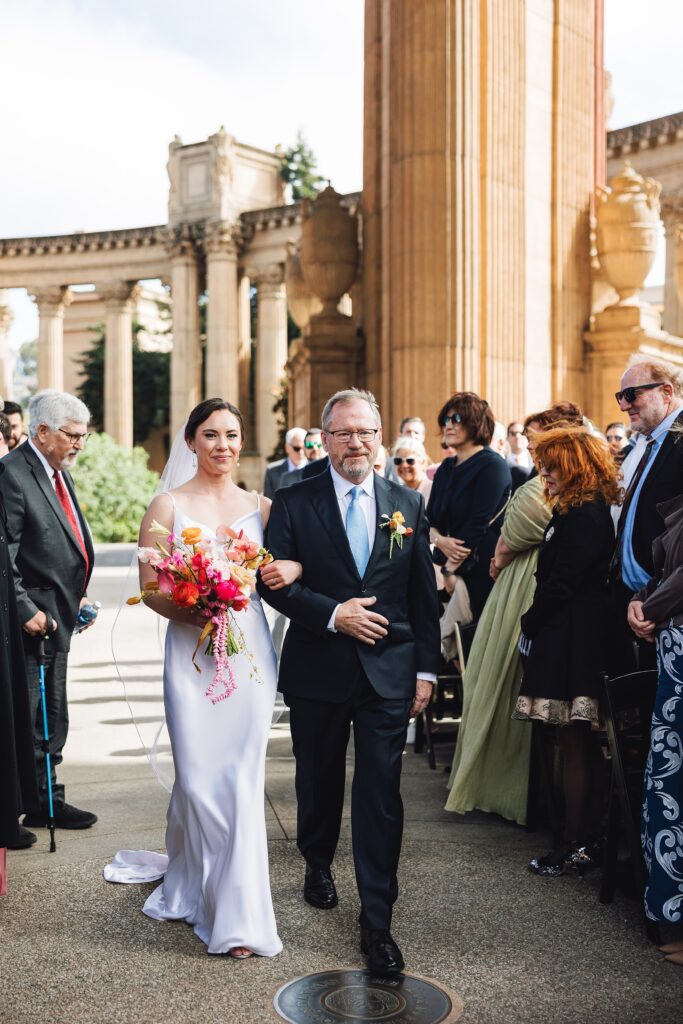 Colorful Bauhaus Design San Francisco Wedding at the Palace of Fine Arts & Fort Mason | Emily + Louis
