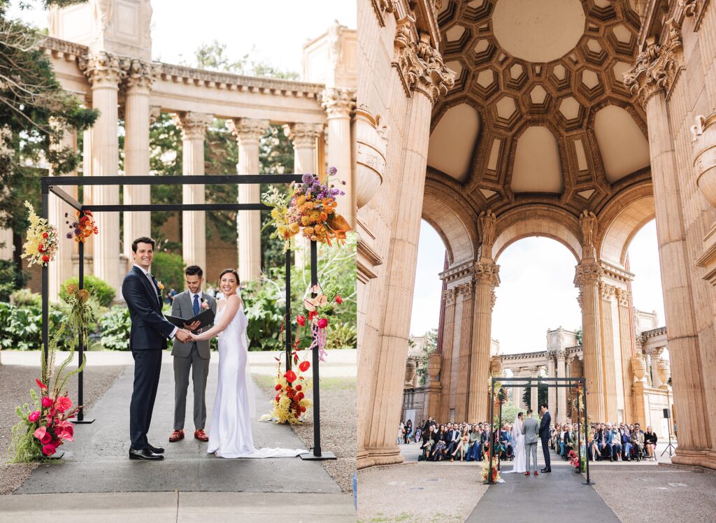 Colorful Bauhaus Design San Francisco Wedding at the Palace of Fine Arts & Fort Mason | Emily + Louis