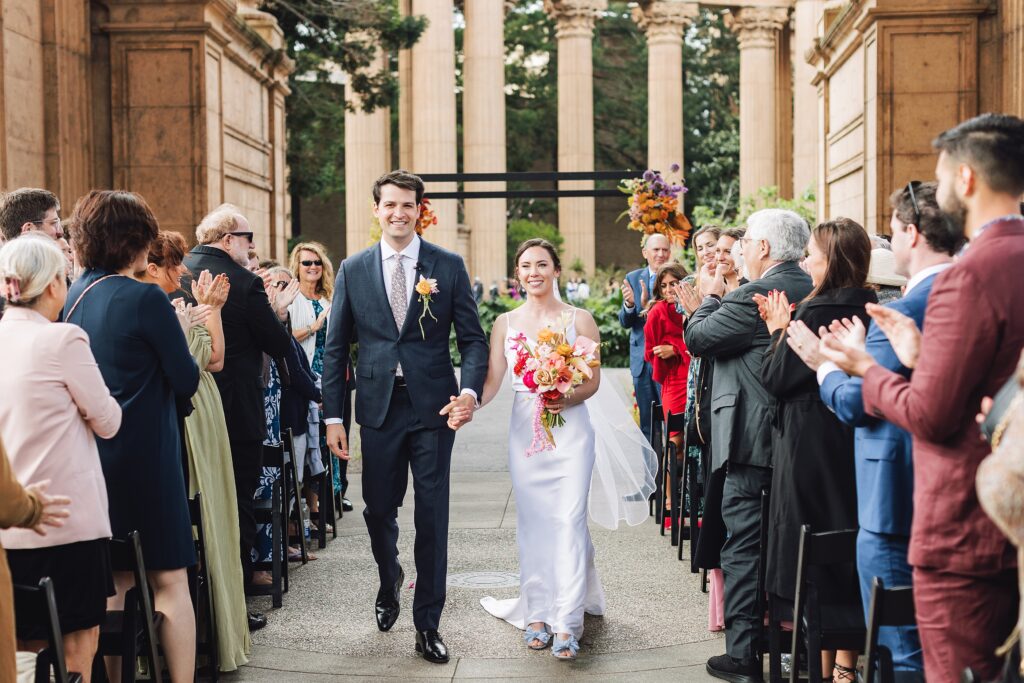 Colorful Bauhaus Design San Francisco Wedding at the Palace of Fine Arts & Fort Mason | Emily + Louis