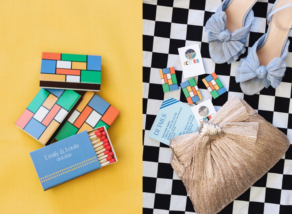 Colorful Bauhaus Design San Francisco Wedding at the Palace of Fine Arts & Fort Mason | Emily + Louis