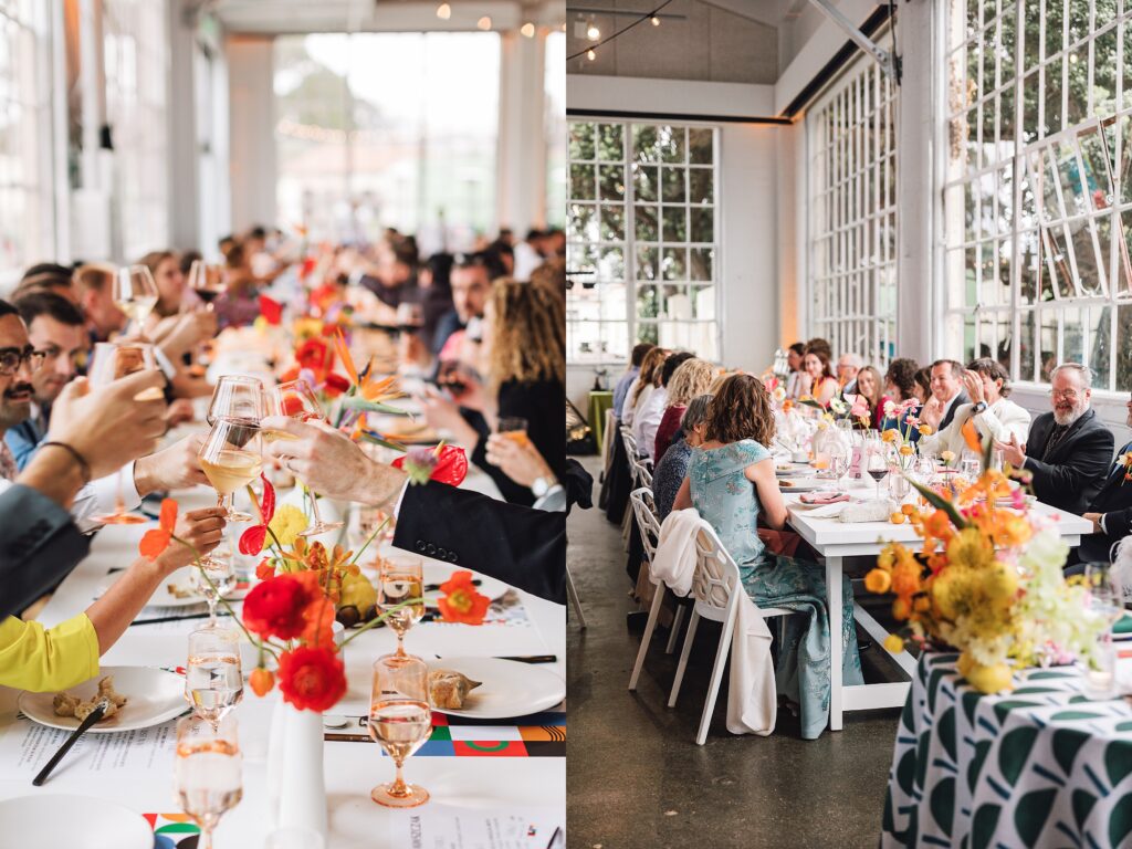 Colorful Bauhaus Design San Francisco Wedding at the Palace of Fine Arts & Fort Mason | Emily + Louis