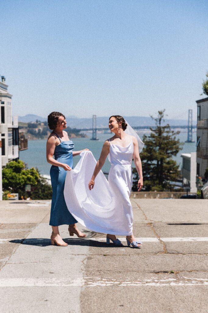 Colorful Bauhaus Design San Francisco Wedding at the Palace of Fine Arts & Fort Mason | Emily + Louis