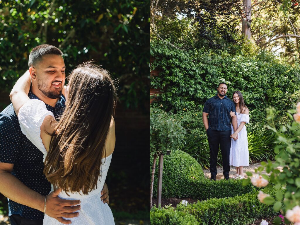 Filoli Gardens Engagement Session | Nicole + RJ