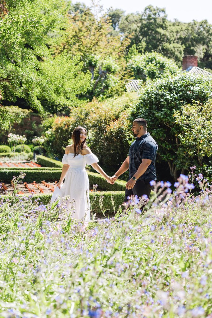 Filoli Gardens Engagement Session | Nicole + RJ