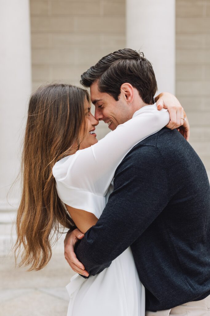 San Francisco Engagement at Legion of Honor and Chrissy Field Beach | Laurier + Griffin