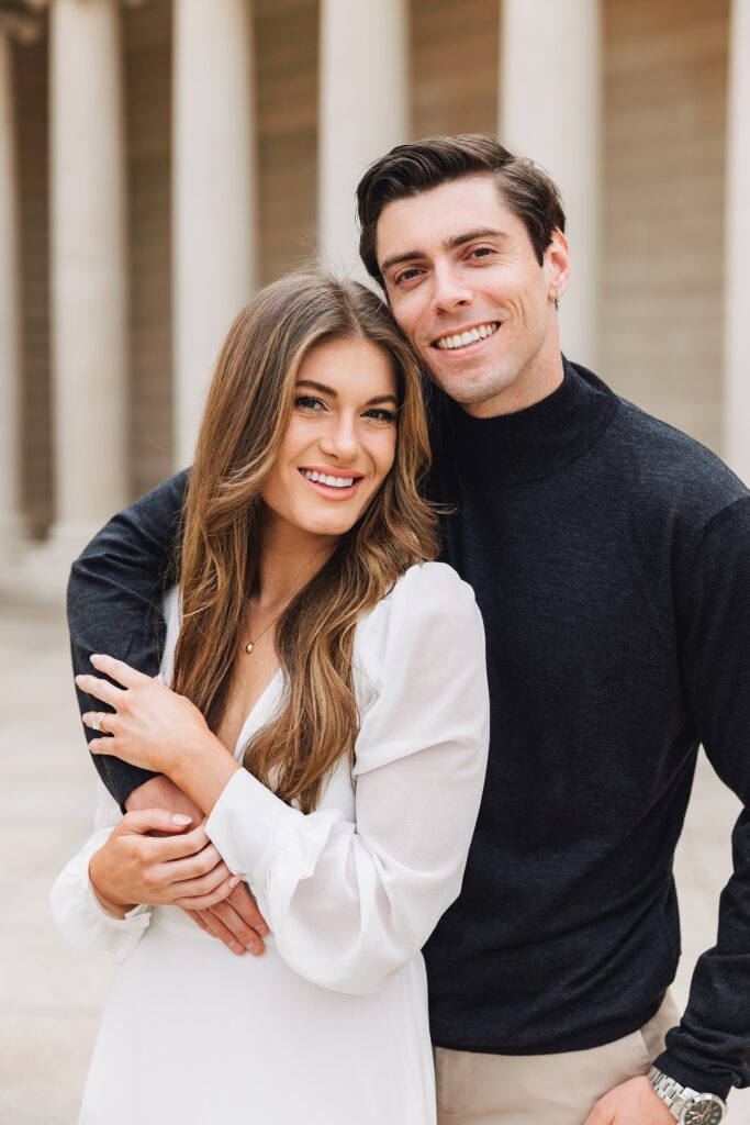 San Francisco Engagement at Legion of Honor and Chrissy Field Beach | Laurier + Griffin