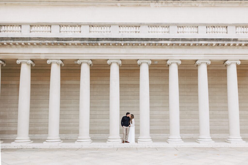 San Francisco Engagement at Legion of Honor and Chrissy Field Beach | Laurier + Griffin