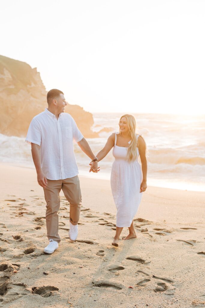 Montara Beach Engagement Session in Half Moon Bay | Shauna + Clay