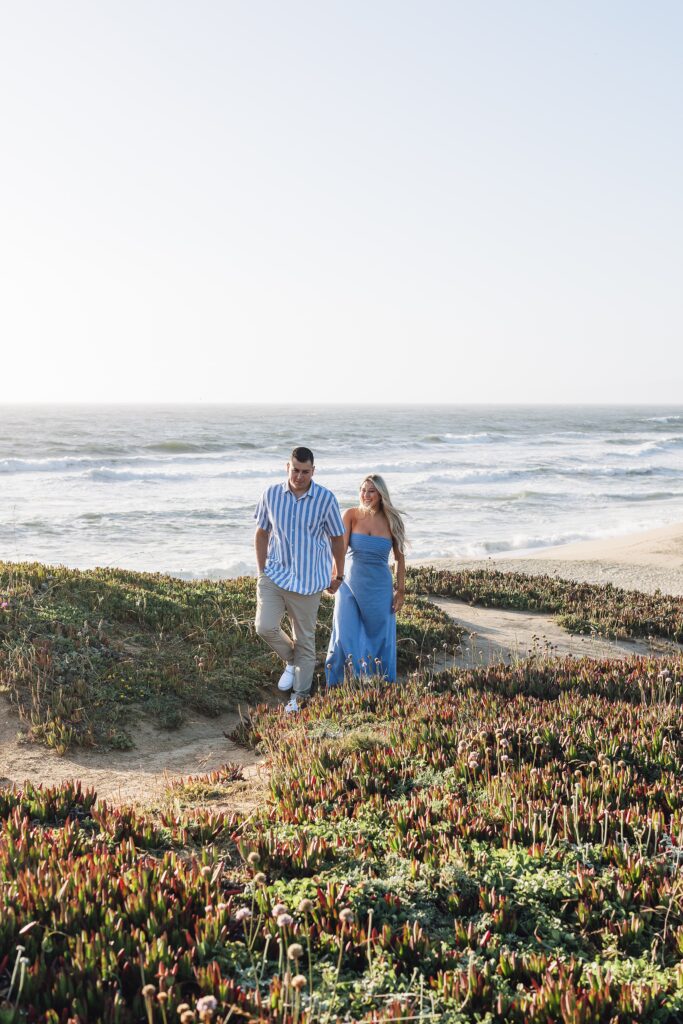 Montara Beach Engagement Session in Half Moon Bay | Shauna + Clay