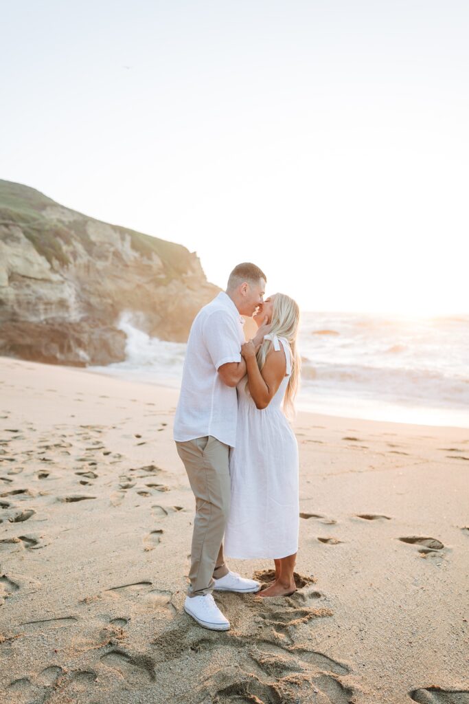 Montara Beach Engagement Session in Half Moon Bay | Shauna + Clay