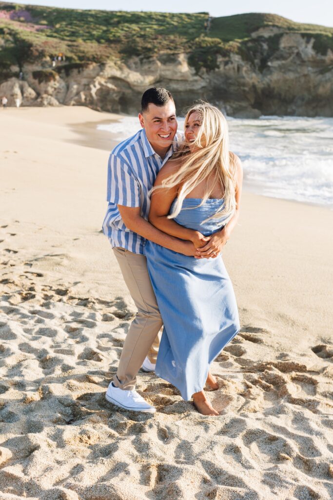 Montara Beach Engagement Session in Half Moon Bay | Shauna + Clay