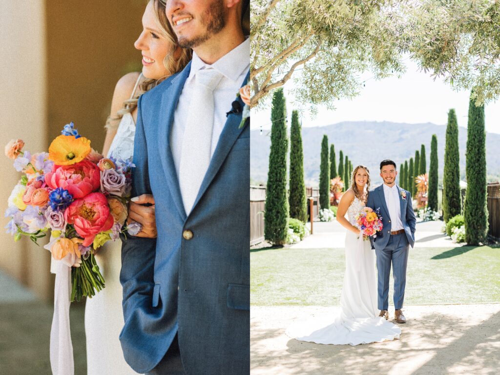 Intimate Wedding at Tre Posti in Saint Helena, Napa Valley | Rachel + Tyler