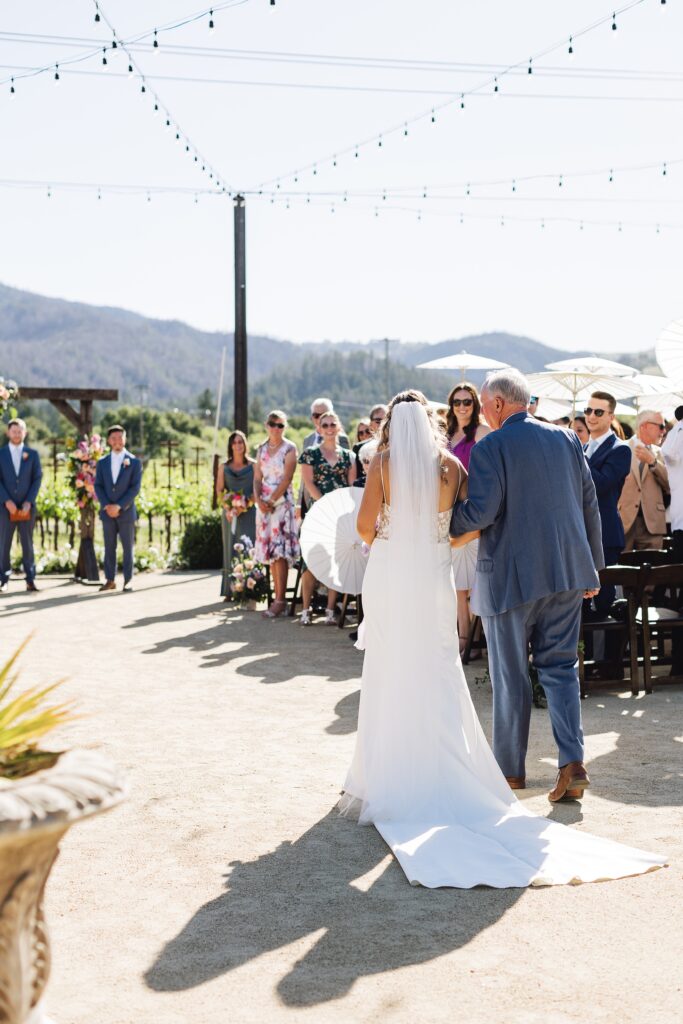 Intimate Wedding at Tre Posti in Saint Helena, Napa Valley | Rachel + Tyler