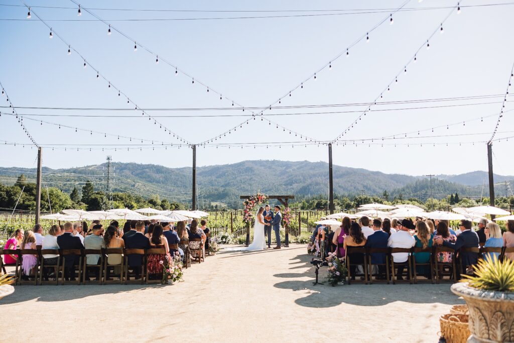 Intimate Wedding at Tre Posti in Saint Helena, Napa Valley | Rachel + Tyler