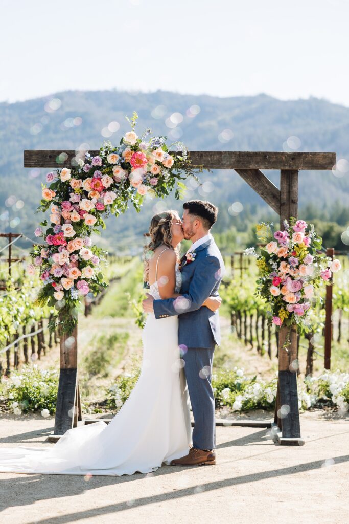 Intimate Wedding at Tre Posti in Saint Helena, Napa Valley | Rachel + Tyler