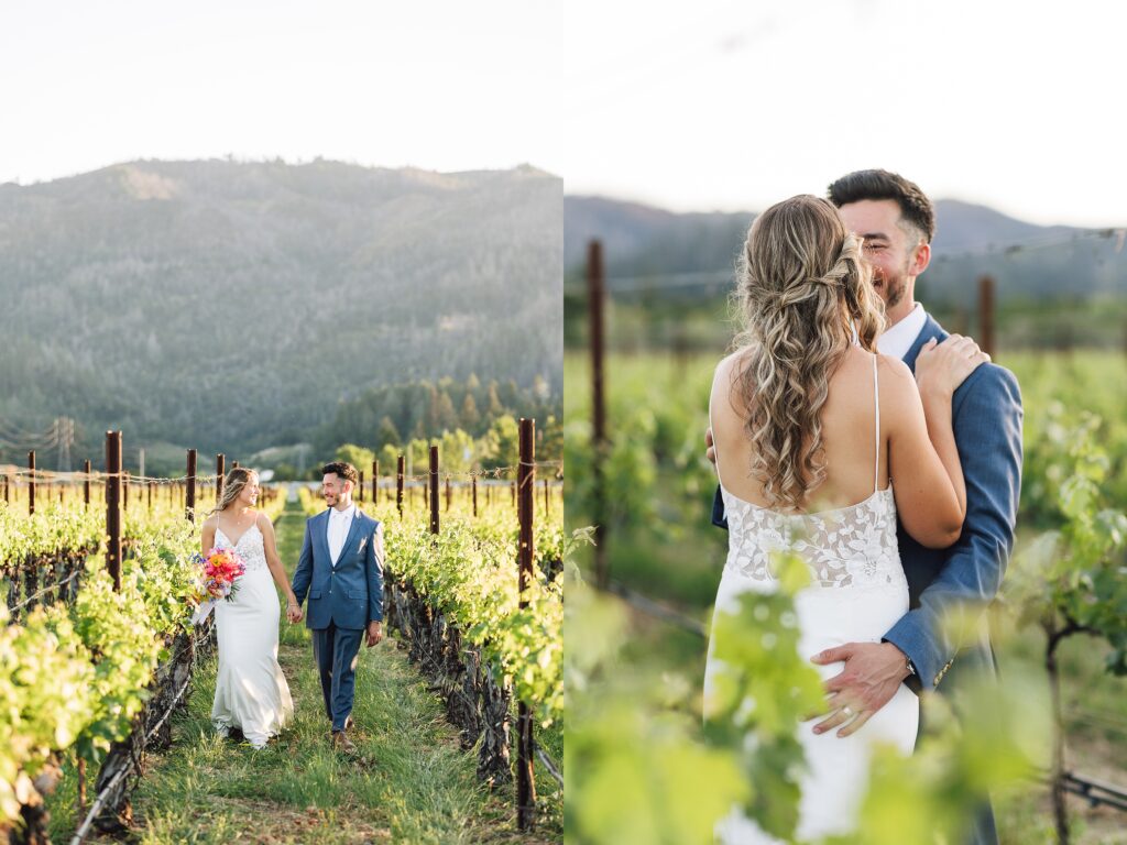 Intimate Wedding at Tre Posti in Saint Helena, Napa Valley | Rachel + Tyler