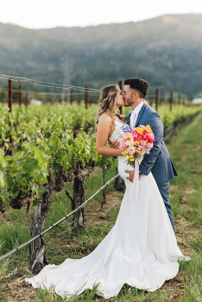 Intimate Wedding at Tre Posti in Saint Helena, Napa Valley | Rachel + Tyler