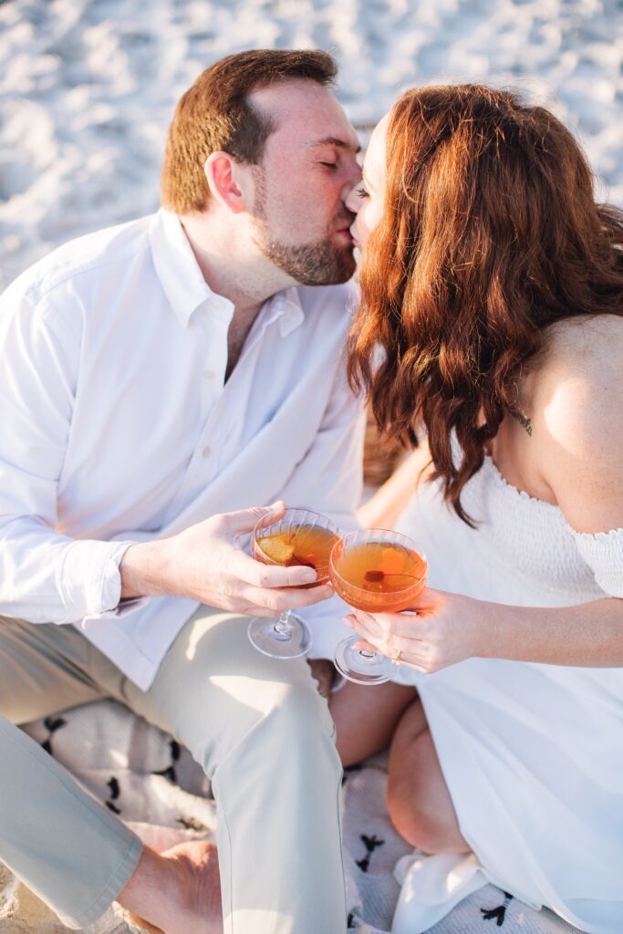 Romantic Downtown + Beach Carmel-by-the-Sea Engagement Session | Megan + Ryan