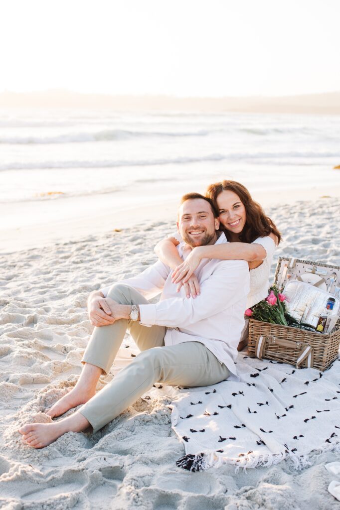 Romantic Downtown + Beach Carmel-by-the-Sea Engagement Session | Megan + Ryan