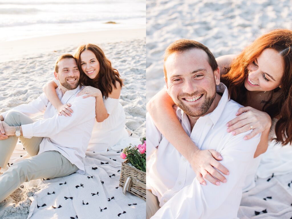 Romantic Downtown + Beach Carmel-by-the-Sea Engagement Session | Megan + Ryan