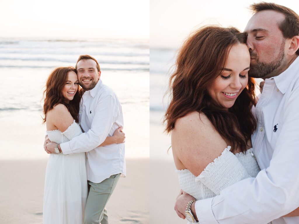 Romantic Downtown + Beach Carmel-by-the-Sea Engagement Session | Megan + Ryan