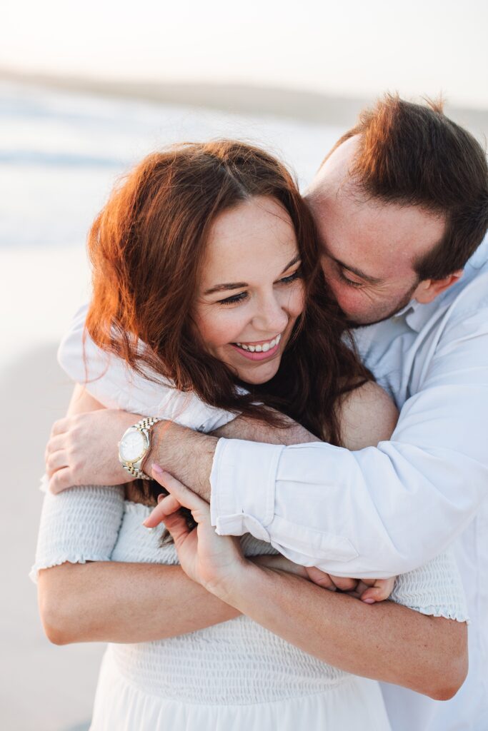 Romantic Downtown + Beach Carmel-by-the-Sea Engagement Session | Megan + Ryan