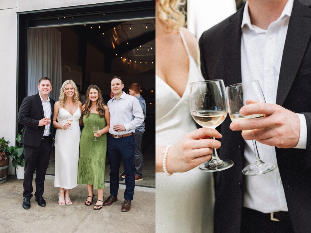 Elegant and Timeless Black and White wedding at The Barn at Pheasant Trail Ranch | Colleen + Trent