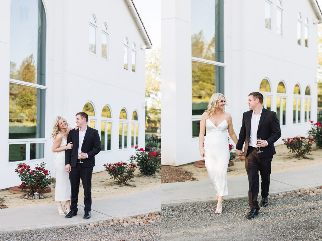 Elegant and Timeless Black and White wedding at The Barn at Pheasant Trail Ranch | Colleen + Trent