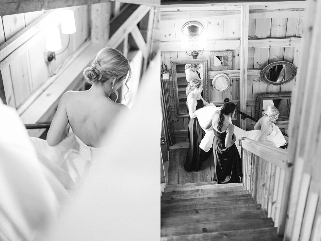 Elegant and Timeless Black and White wedding at The Barn at Pheasant Trail Ranch | Colleen + Trent