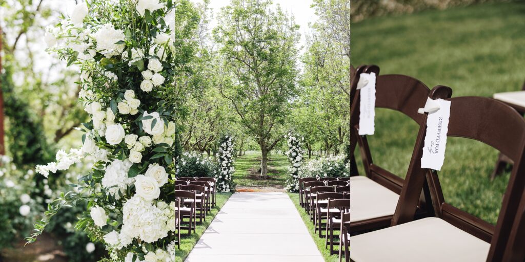 Elegant and Timeless Black and White wedding at The Barn at Pheasant Trail Ranch | Colleen + Trent