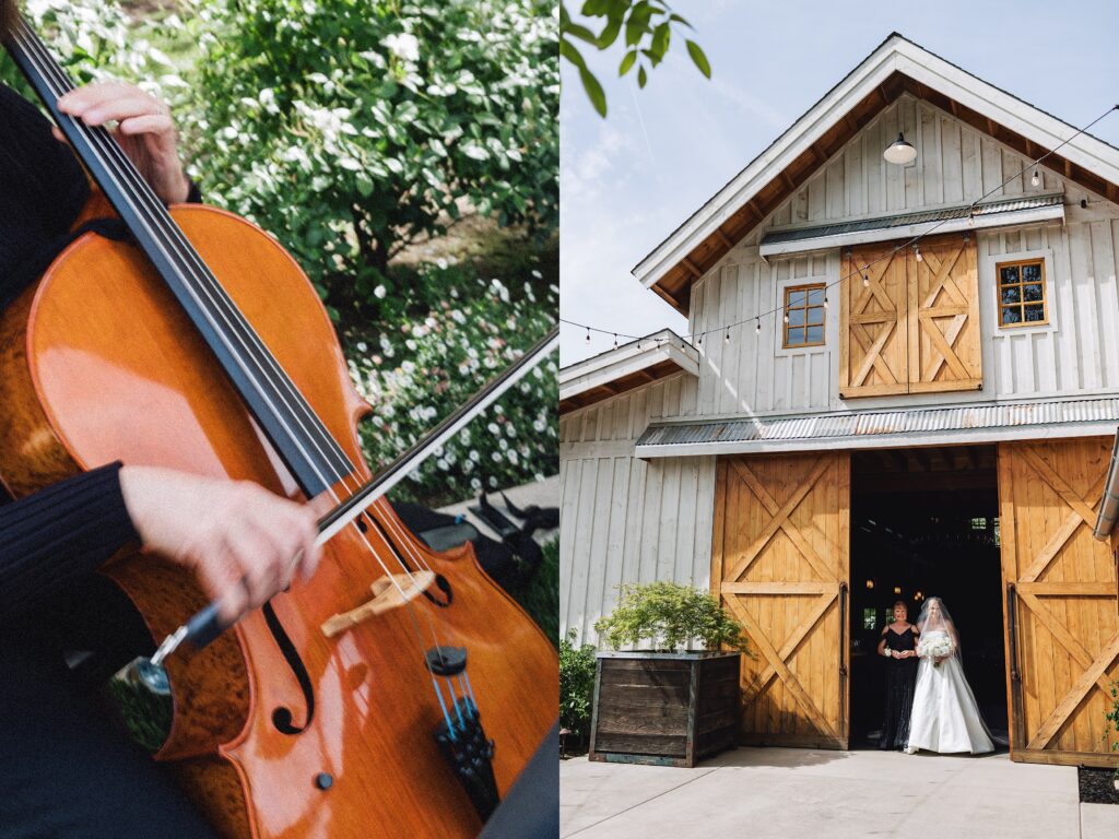 Elegant and Timeless Black and White wedding at The Barn at Pheasant Trail Ranch | Colleen + Trent