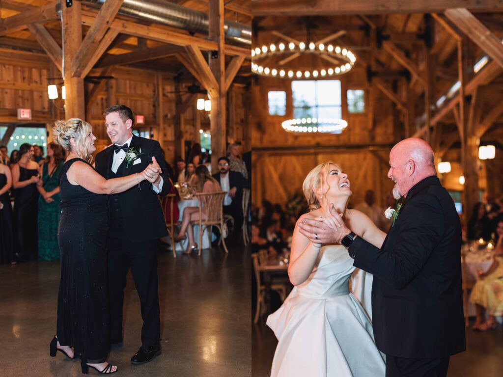 Elegant and Timeless Black and White wedding at The Barn at Pheasant Trail Ranch | Colleen + Trent